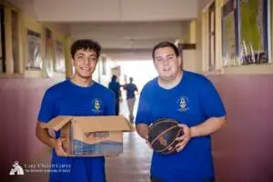 Coptic children learning through story and song in Manfalot
